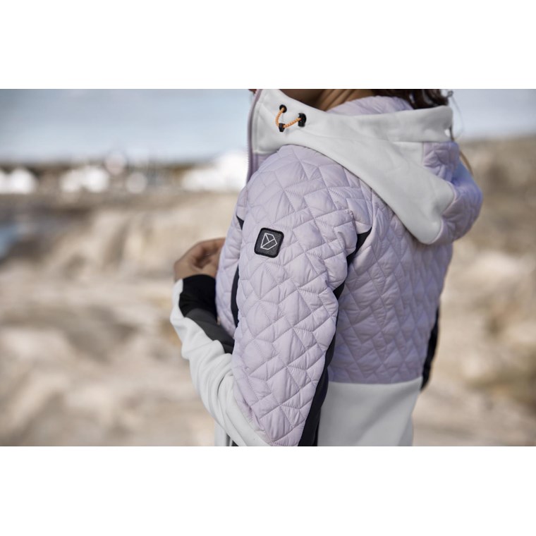 Didriksons Lyra FZ Jacket Women Misty Lilac