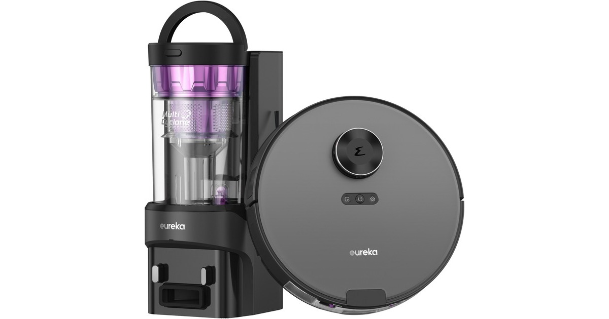 EurekaE20 Plus robotstofzuiger  (Zwart, met Dweilfunctie)