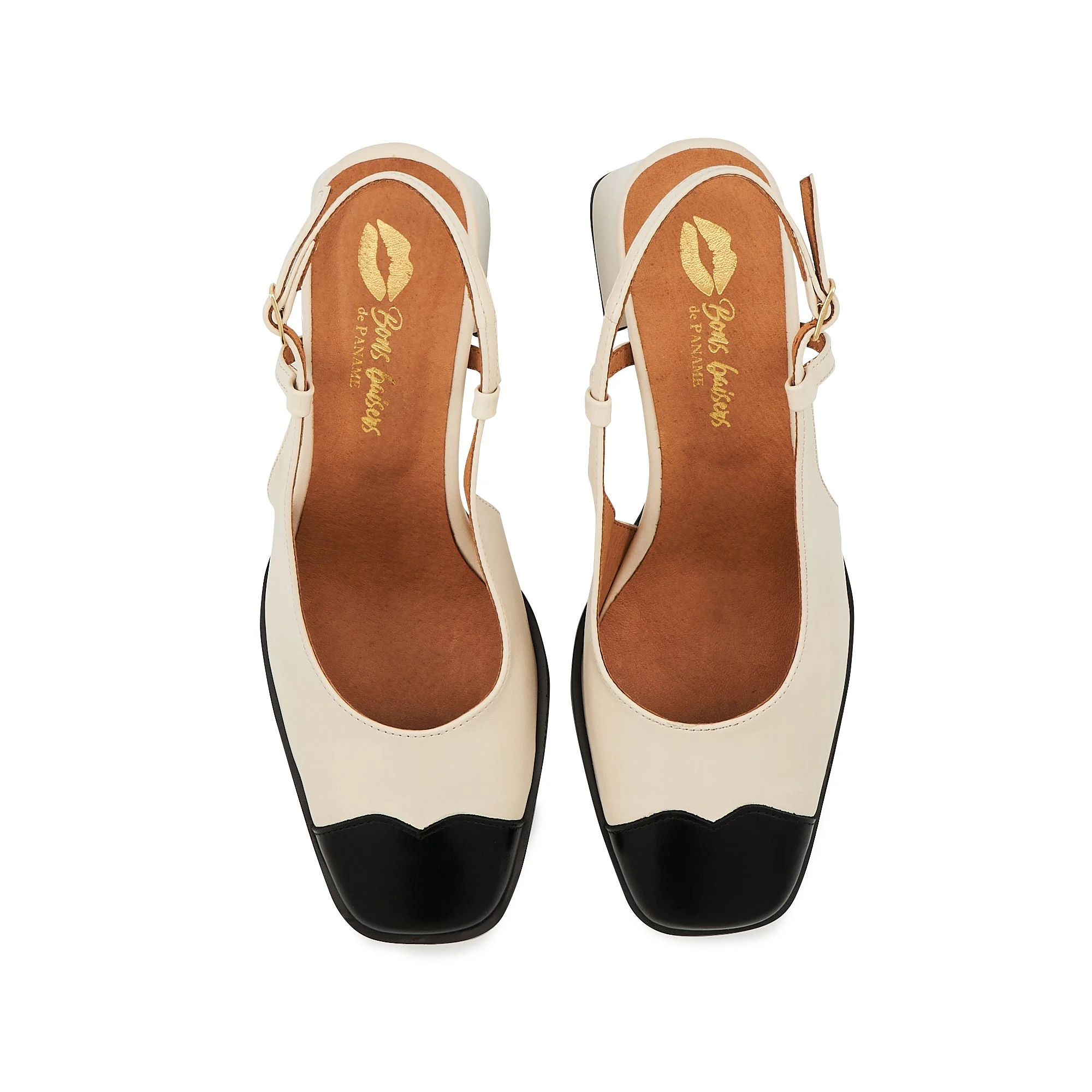 DENISE CUIR - Escarpins en cuir | Beige