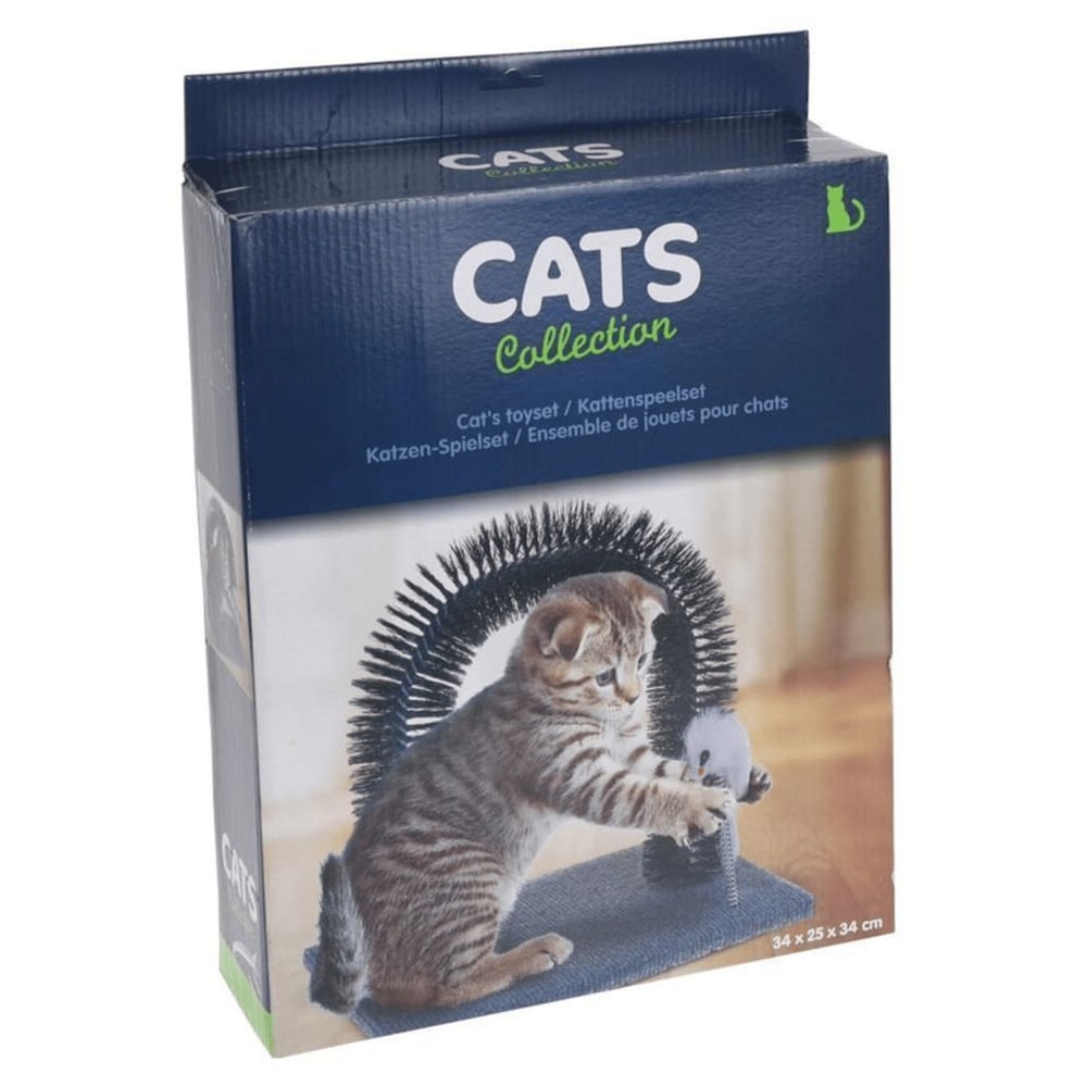 Arche de toilettage jouet pour chats