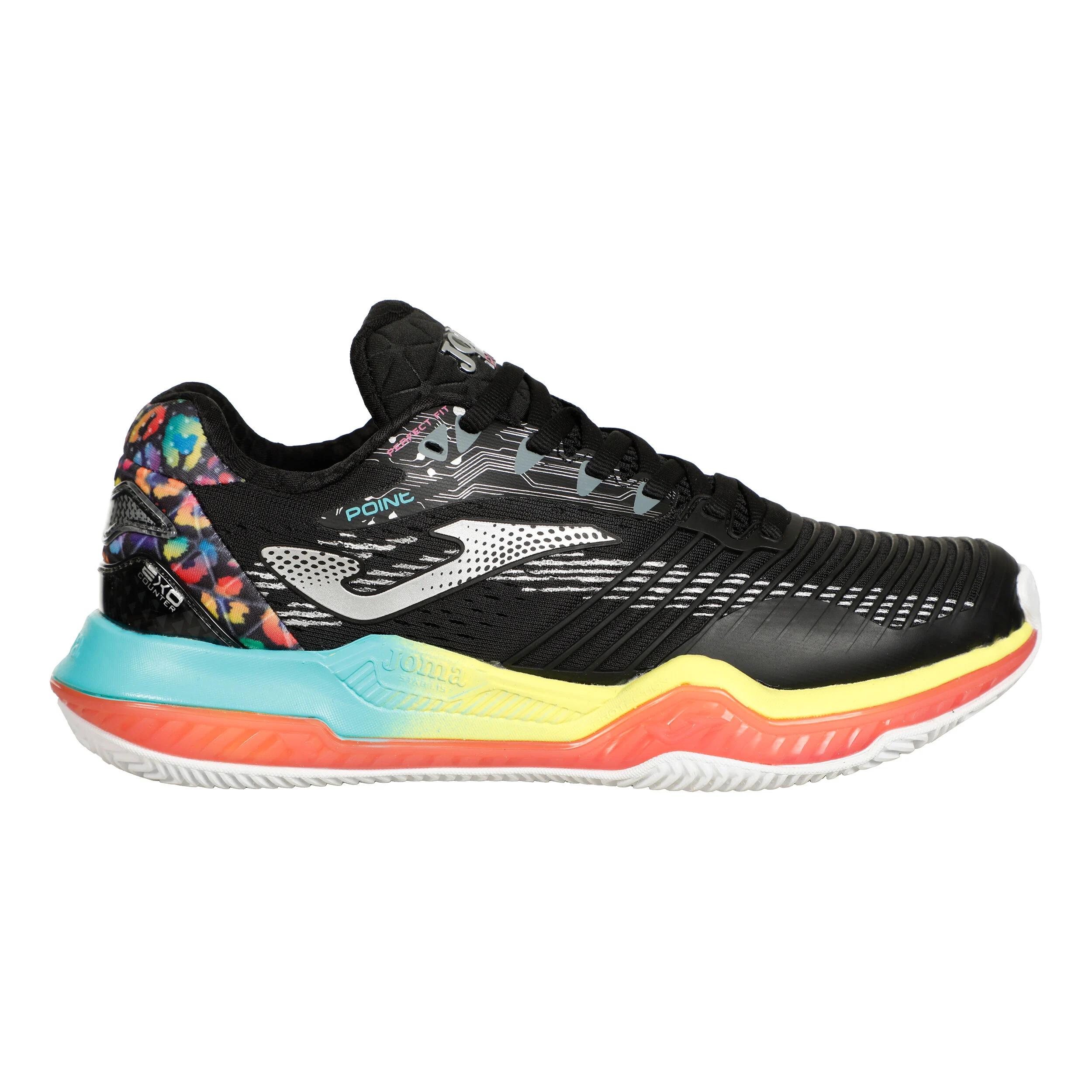 Joma Point Chaussure Terre Battue Femmes - Noir