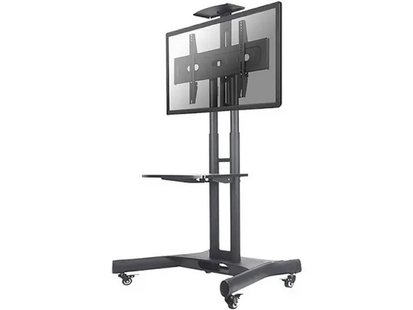 Neomounts NM-M1700 - Vogn med hjul - for LCD display - sort - skærmstørrelse: 32