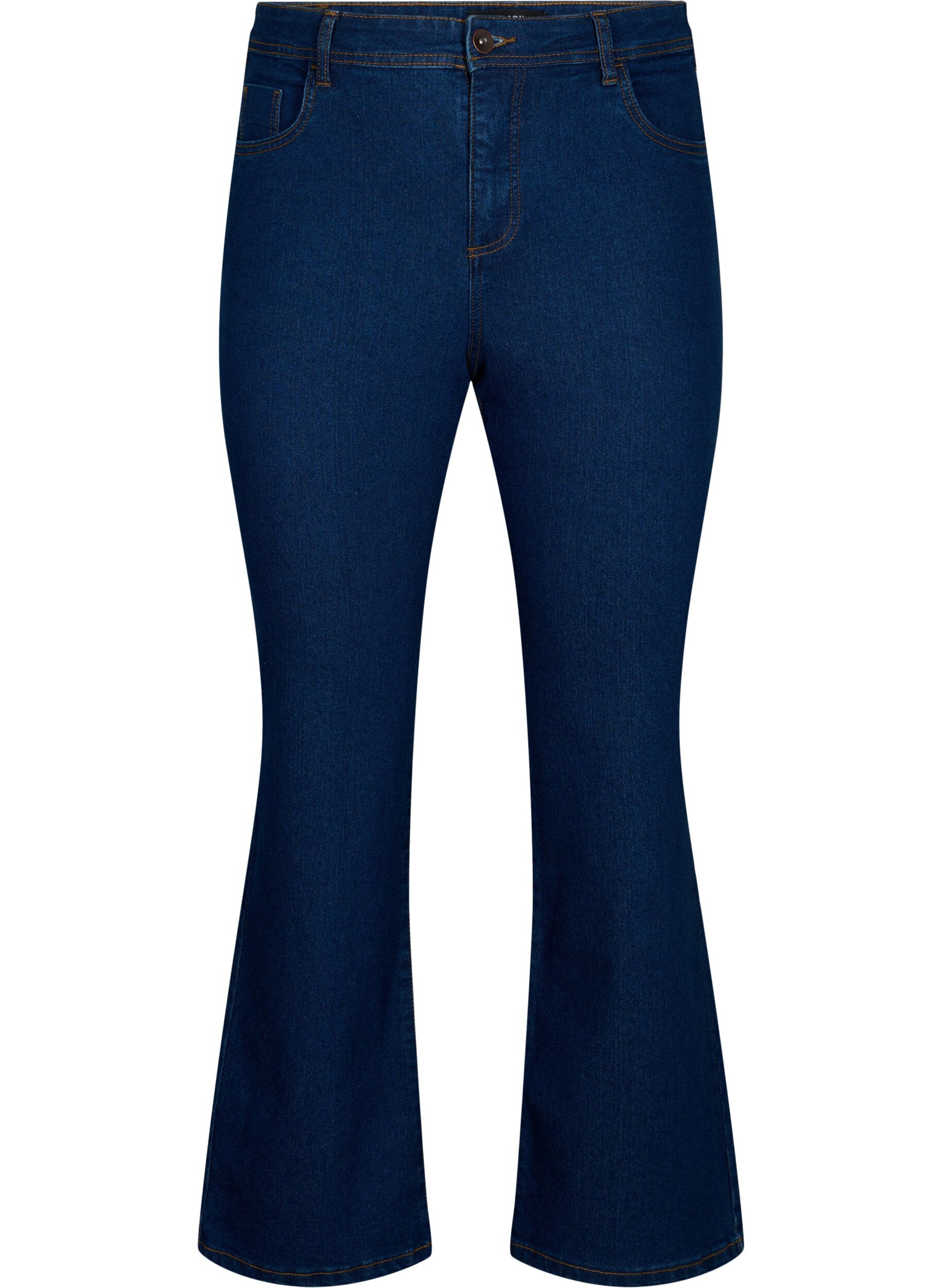 FLASH - Højtaljede jeans med bootcut