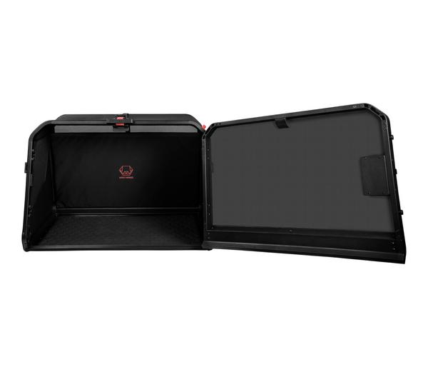 1one1 Origami Hundetransportbox, schwarz, XL,