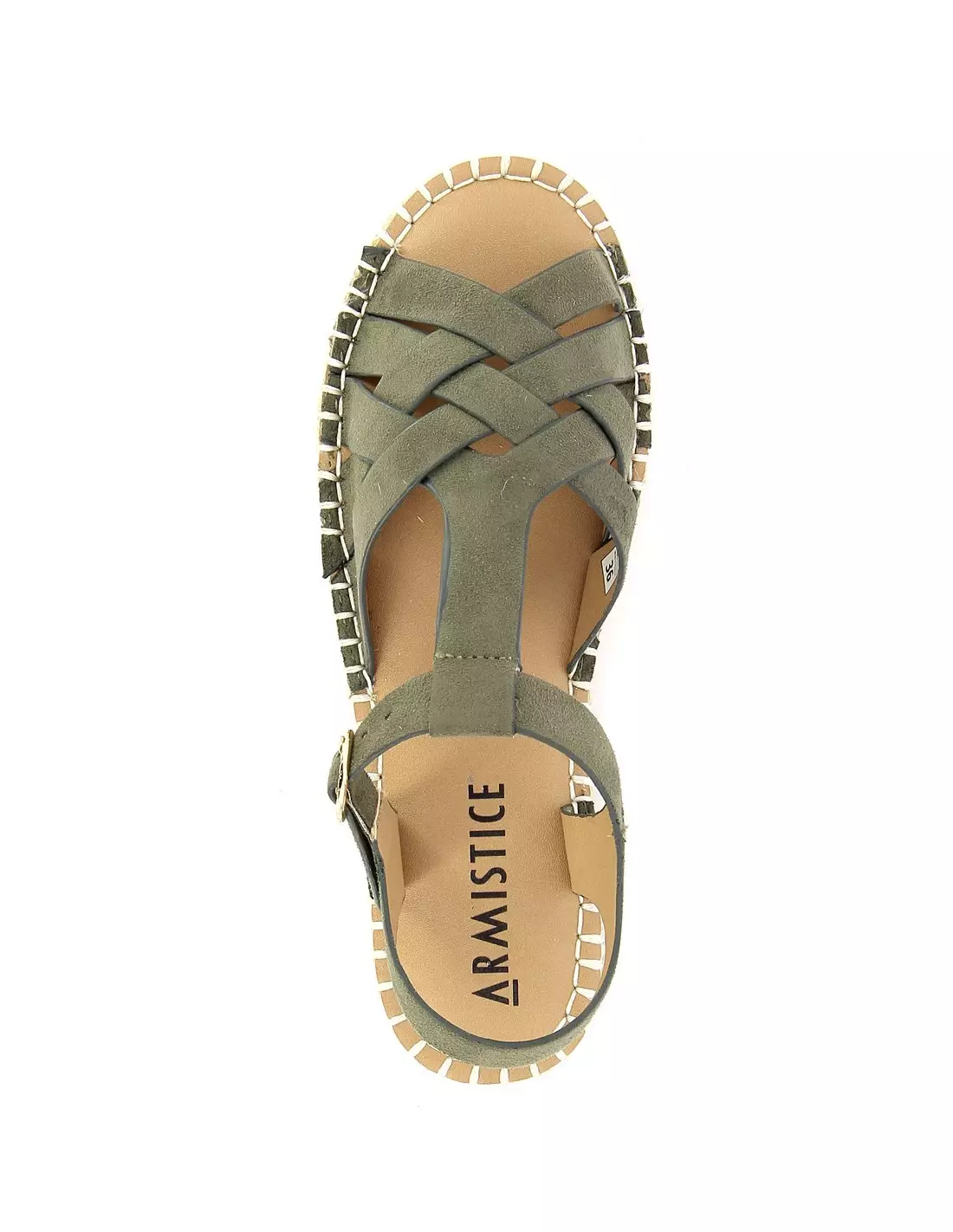 ARMISTICE BILBAO - Sandales & nu-pieds Kaki