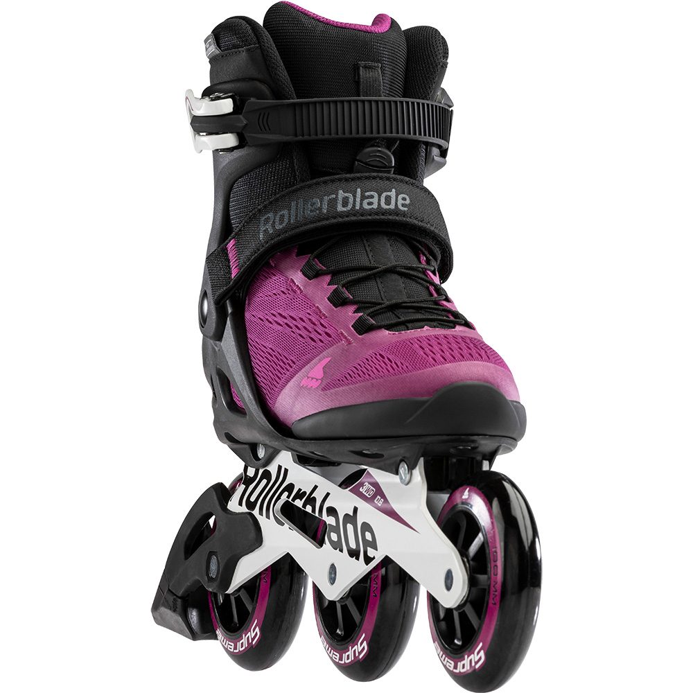Rollerblade Macroblade 100 3WD Inlineskates Damen violet noir