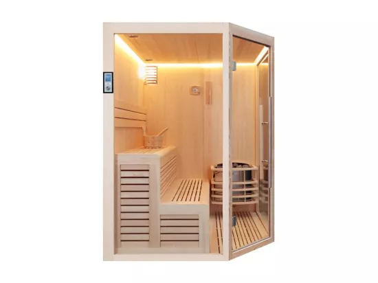 Sauna d'angle Boreal® Evasion Baltik 3/4 places - 160x160x210 cm