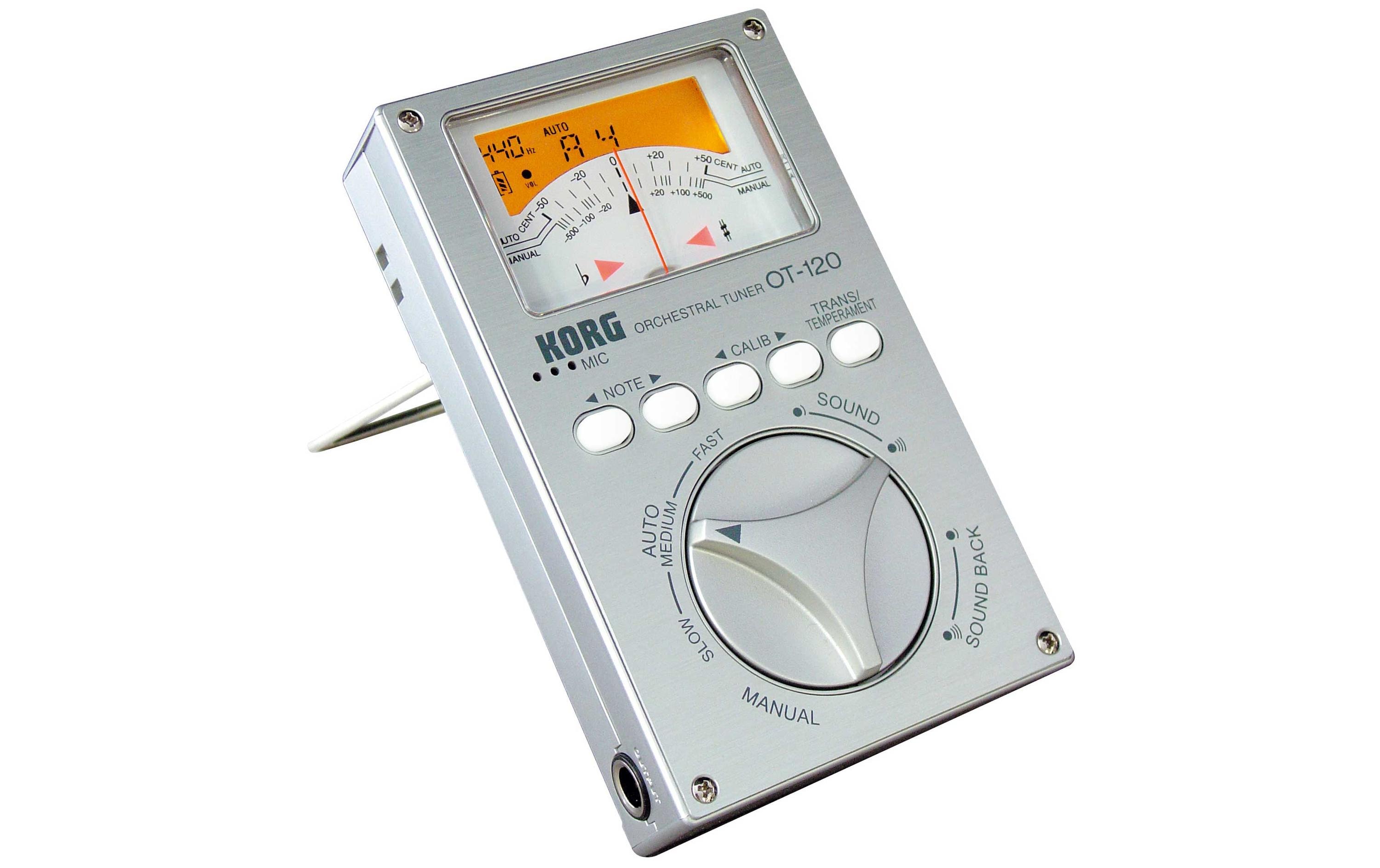 Stimmgerät OT-120 Orchestral TunerChromatisches Stimmgerät für Orchester, Blas- und Saiteninstrumente