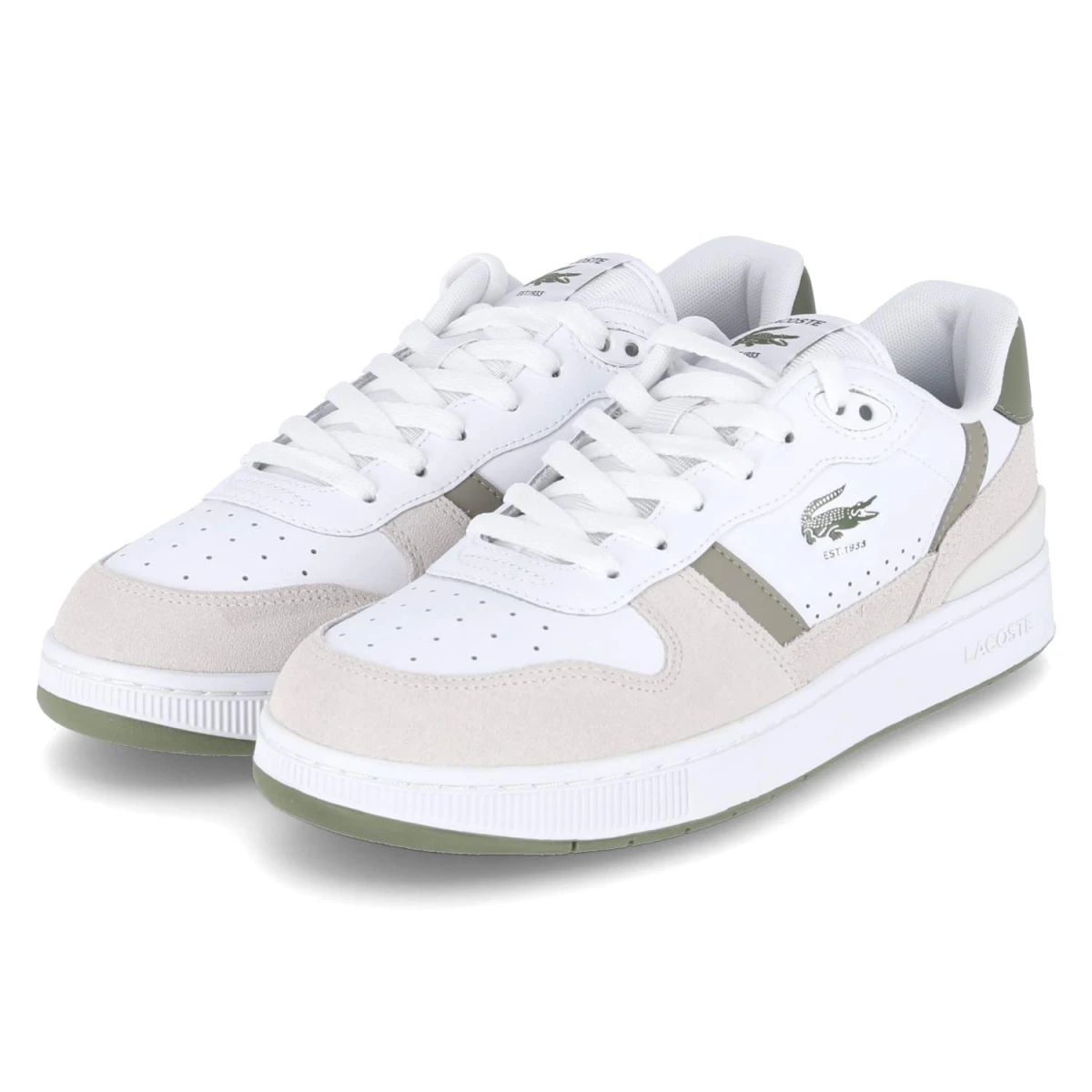 LacosteLow Sneaker T-CLIP SET - wht/khk