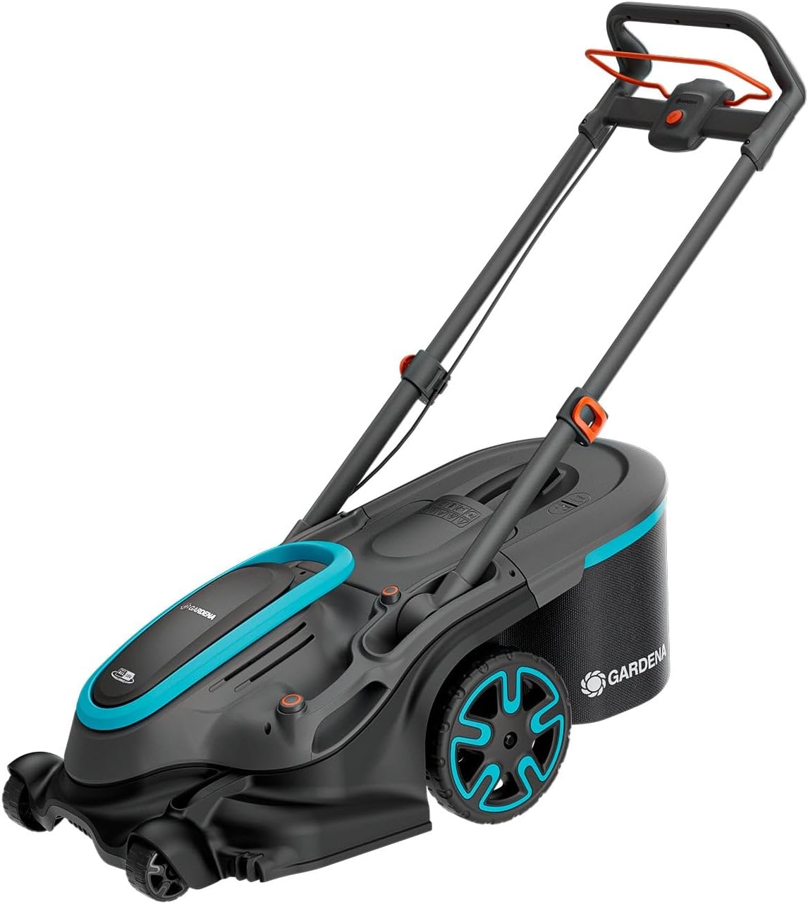 Gardena PowerMax Duo 46/36V Solo Akku-Rasenmäher, DuoBlade-Technologie, 46 cm Schnittbreite, Power for All-kompatibel, ergonomisches Design (14646-55)