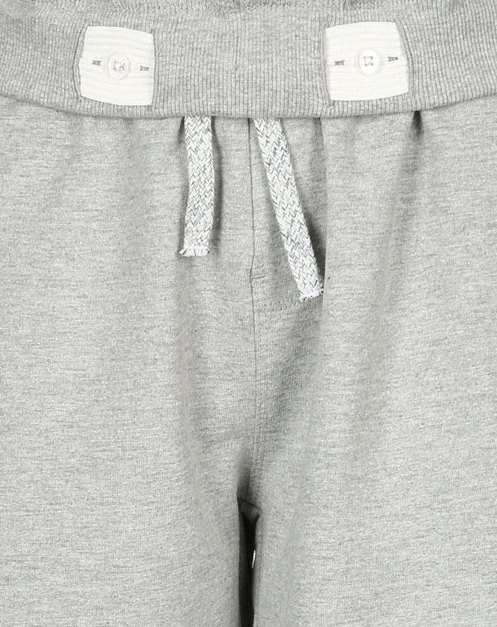 Sweat-Bermudas NKMVERMO in grau melange