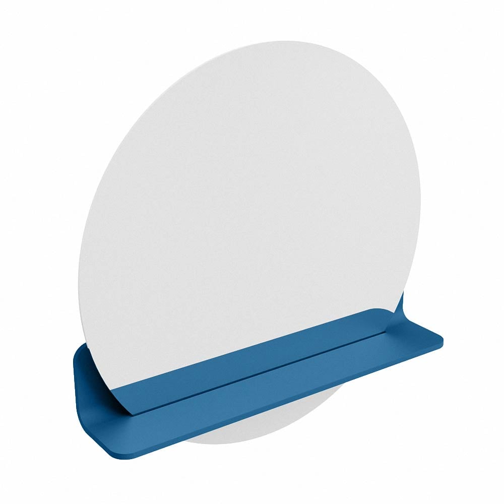 Mondiaz Spot spiegel rond Ø60cm met planchet jeans