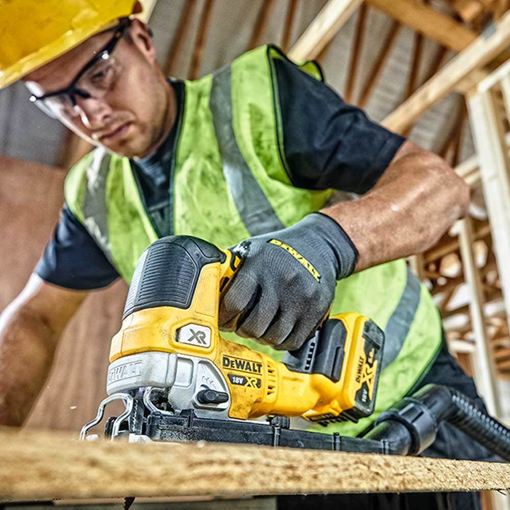 Serra Tico-Tico DEWALT 18V sem Escova com Alça Superior - Modelo DCS334N-XJ