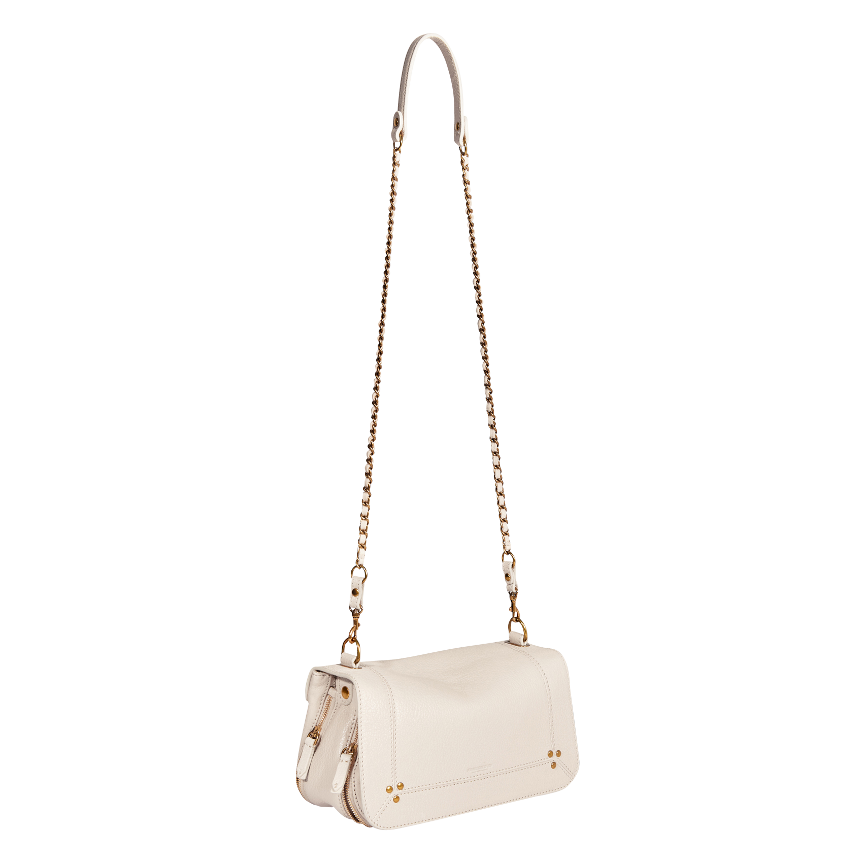 BOBI - Sac bandoulière en cuir | Beige