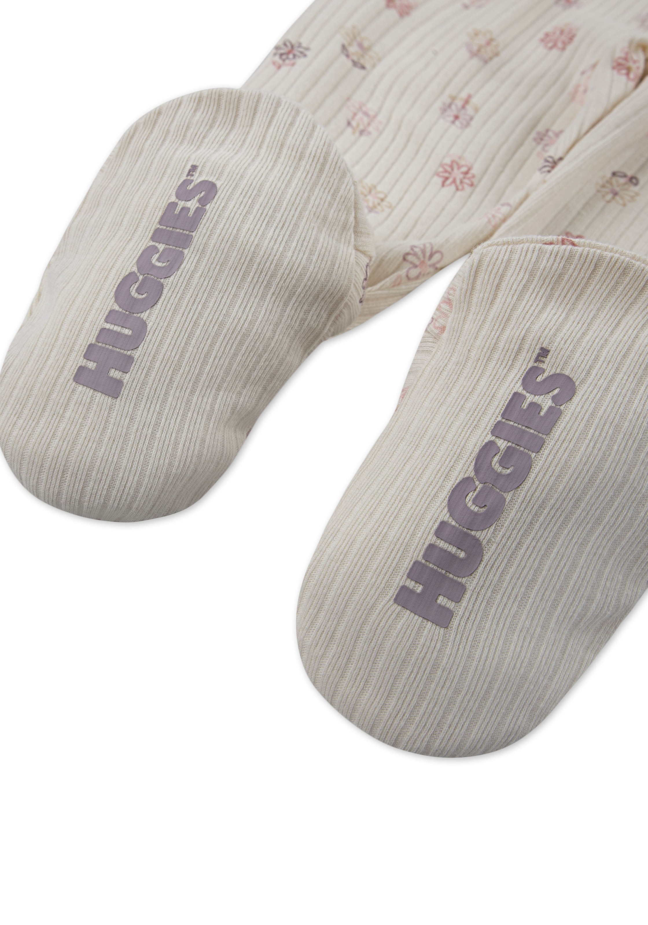 HUGGIES babywear Erstausstattungspaket »HUGG BODYSUIT PANT SET«, 3 Stk. mit Allover-Blümchenprint
