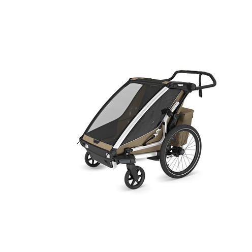 Poussette Remorque-Vélo Chariot Cross 2 Double Khaki - THULE