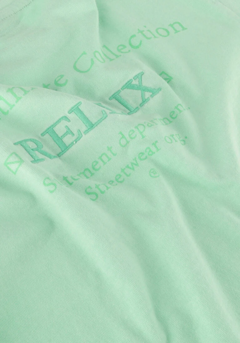 RELLIX mint rellix t-shirt bio cotton oversized t-shirt rllx pack
