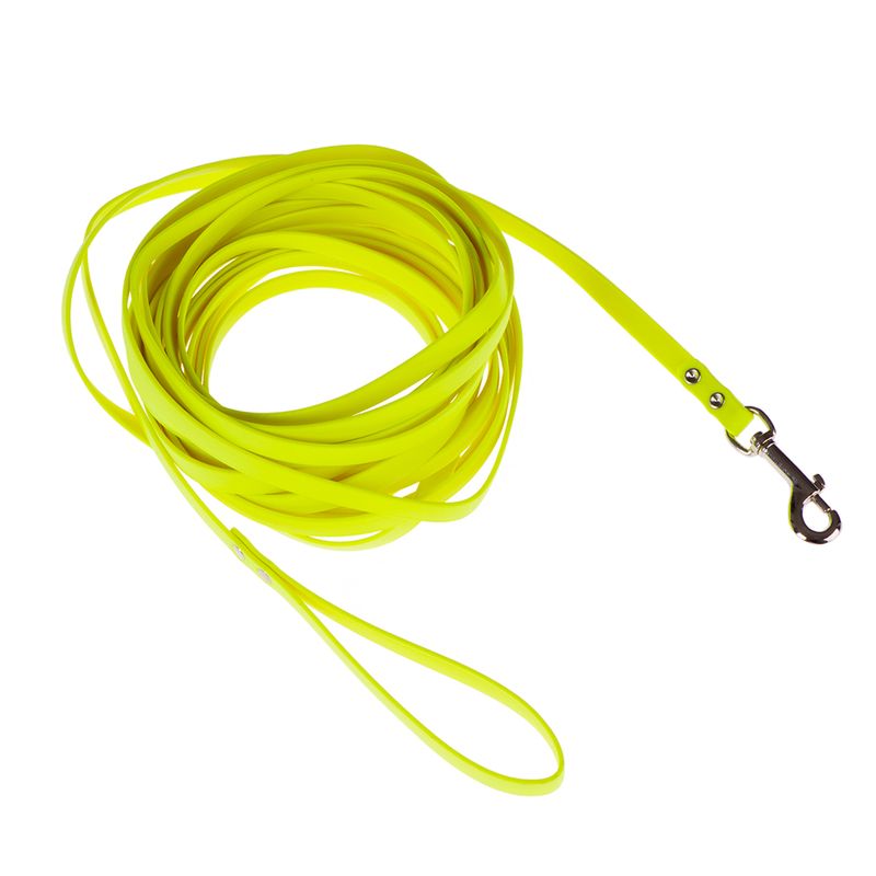 Longe en BioThane Heim, jaune fluo