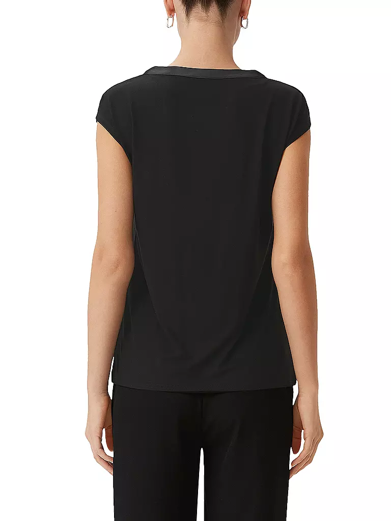 COMMA Shirt schwarz