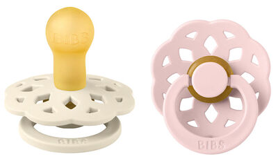 BIBS Boheme Smokker Str 1, Beige/Rosa