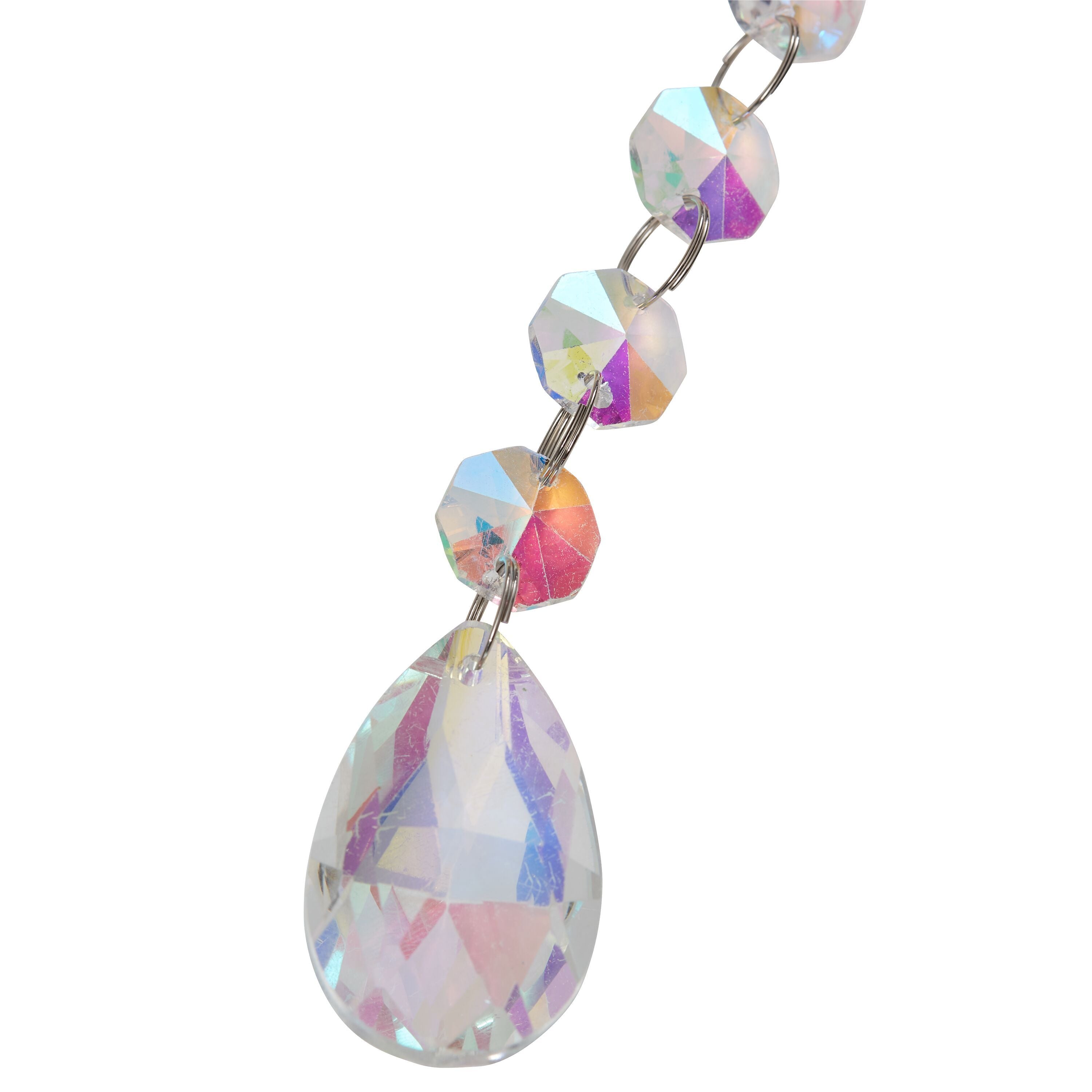 IRIS Girlande Glas - Irisierend / L: 200 cm