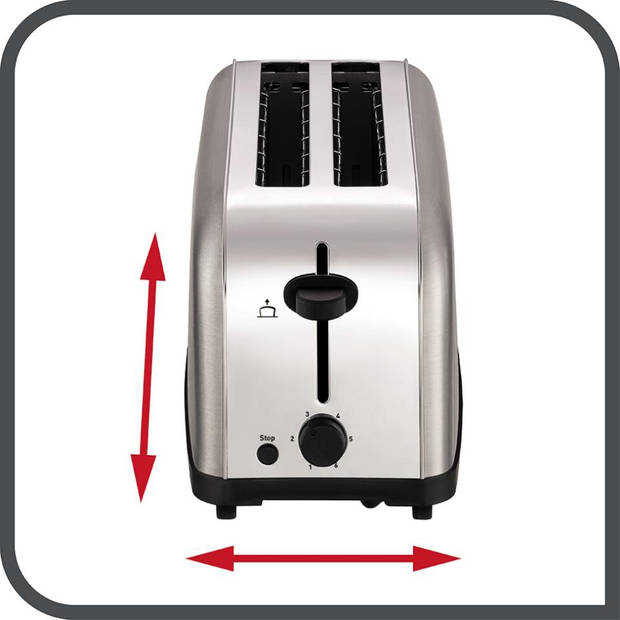 Tefal TL330D Broodrooster Ultra Mini 1400W