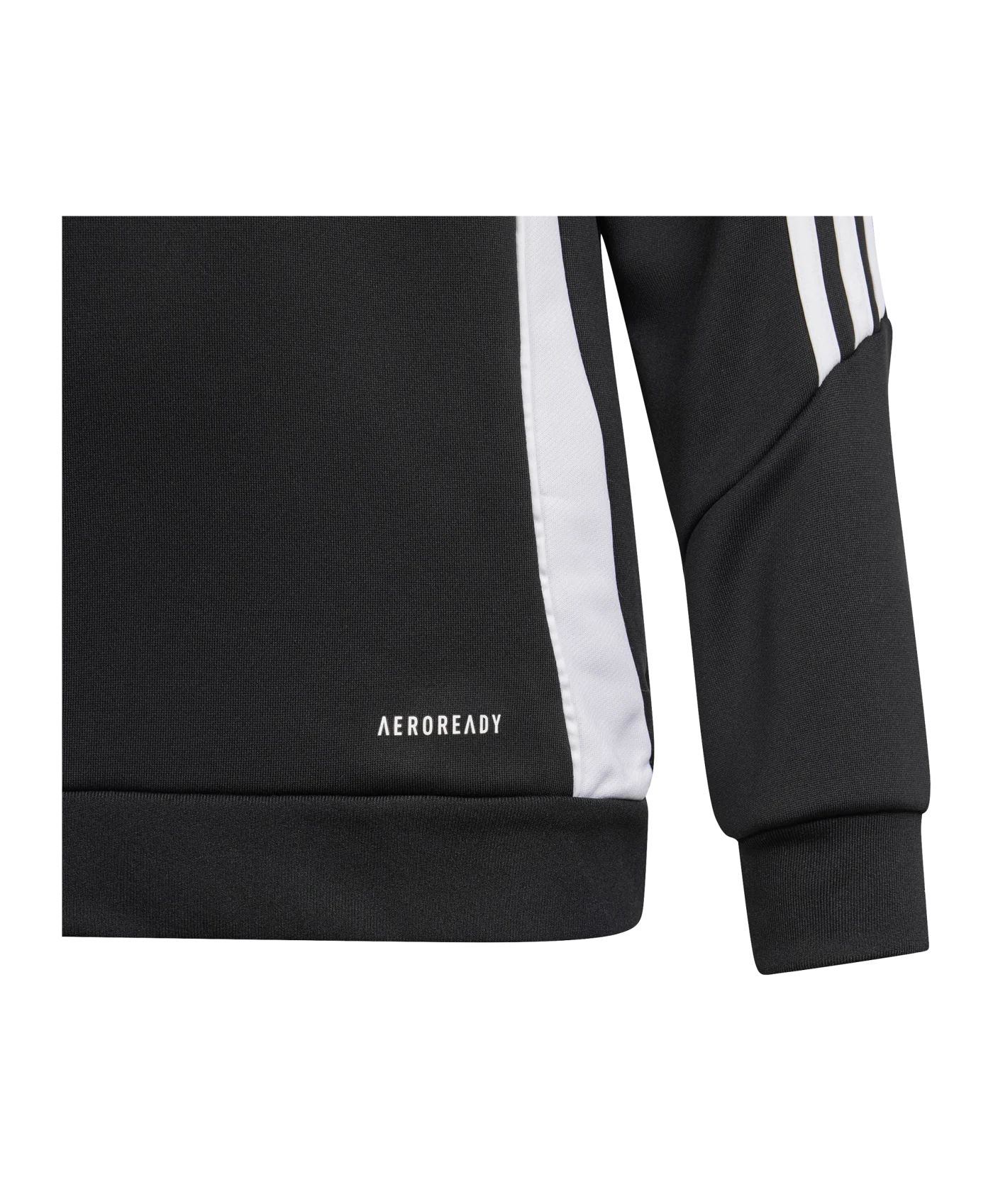 adidas Tiro 24 Hoody Kids Schwarz Weiss
