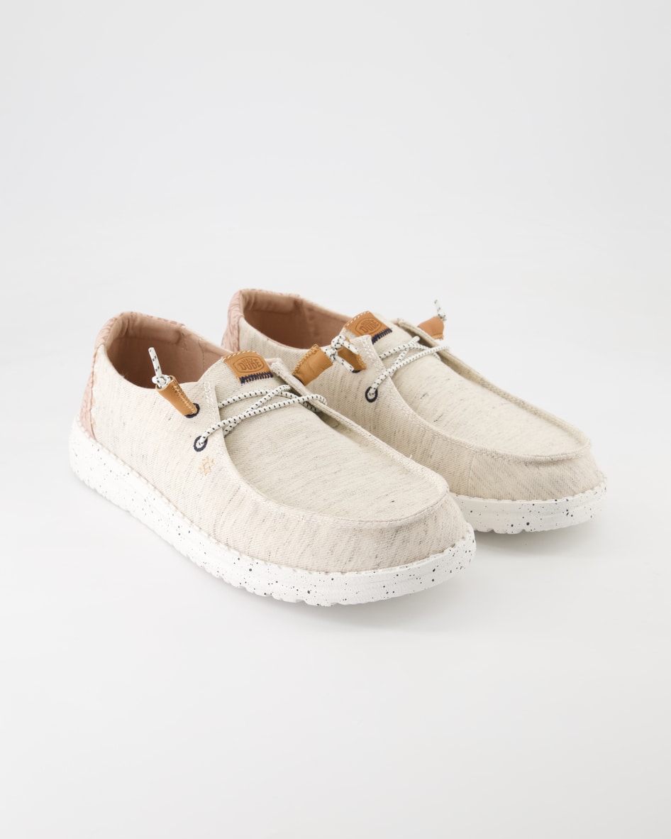 Hey Dude Wendy Heathered Slipper in Beige