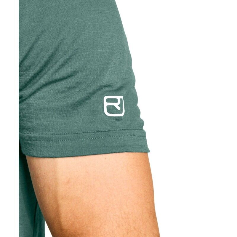 120 Cool Tec Mountain Duo TS - T-shirt en laine mérinos homme