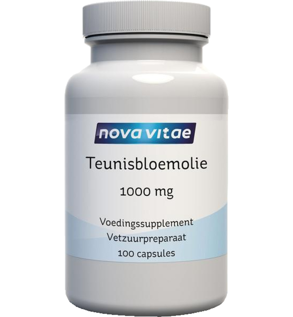 Nova Vitae Teunisbloemolie 1000Mg (100 capsules)