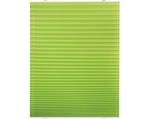 Lichtblick plisségordijn, zelfklevend groen, 50x130 cm, inclusief zuignappen