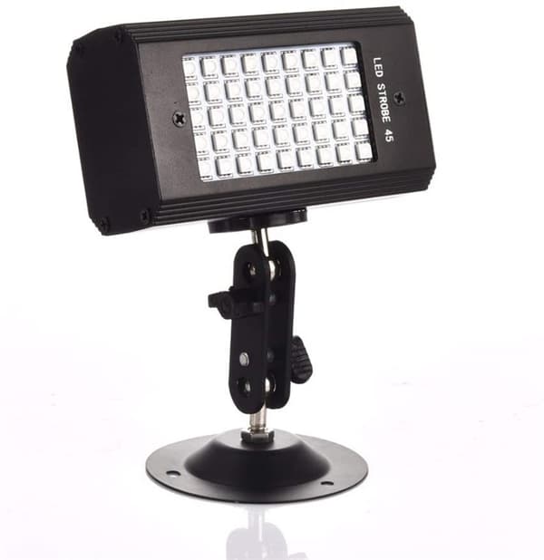 Stroboskop med LED, perfekt til disco