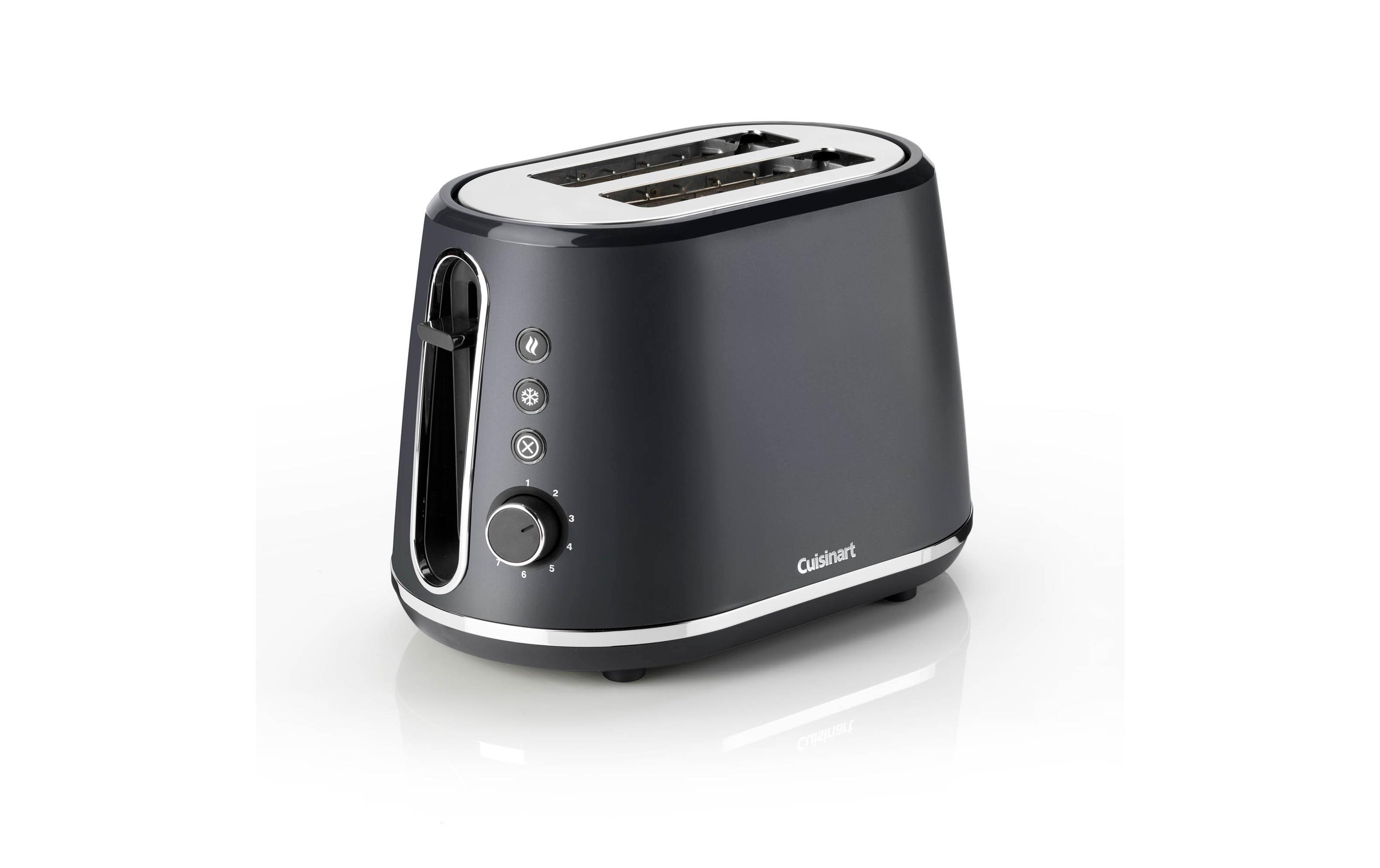 Toaster CPT780E Schwarz matt2-Schlitz Toaster aus der «Neutrals-Kollektion»