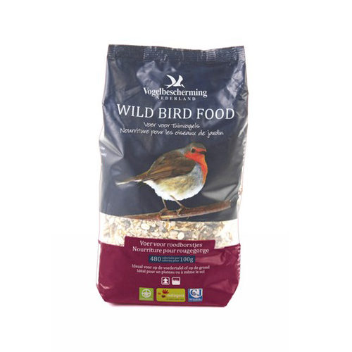 Vogelbescherming Strooivoer Roodborstjes