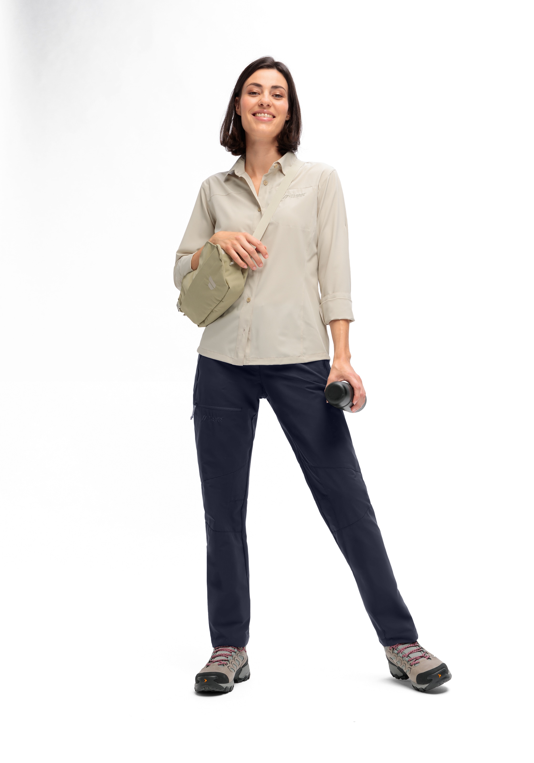 Maier Sports Outdoorhose »Lulaka Loop«  Damen Wanderhose, atmungsaktive Funktionshose, Regular Fit