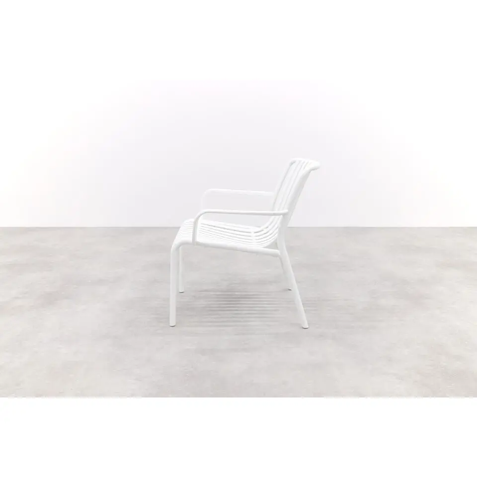 Stripe Loungestoel - Wit