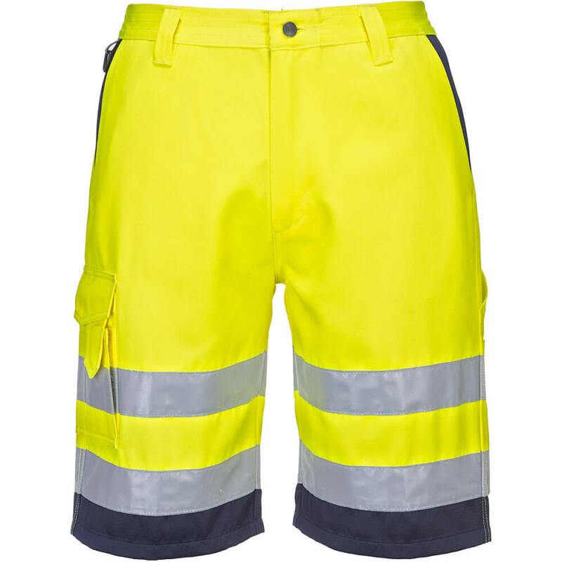 Portwest L043 Short en poly-coton léger haute visibilité