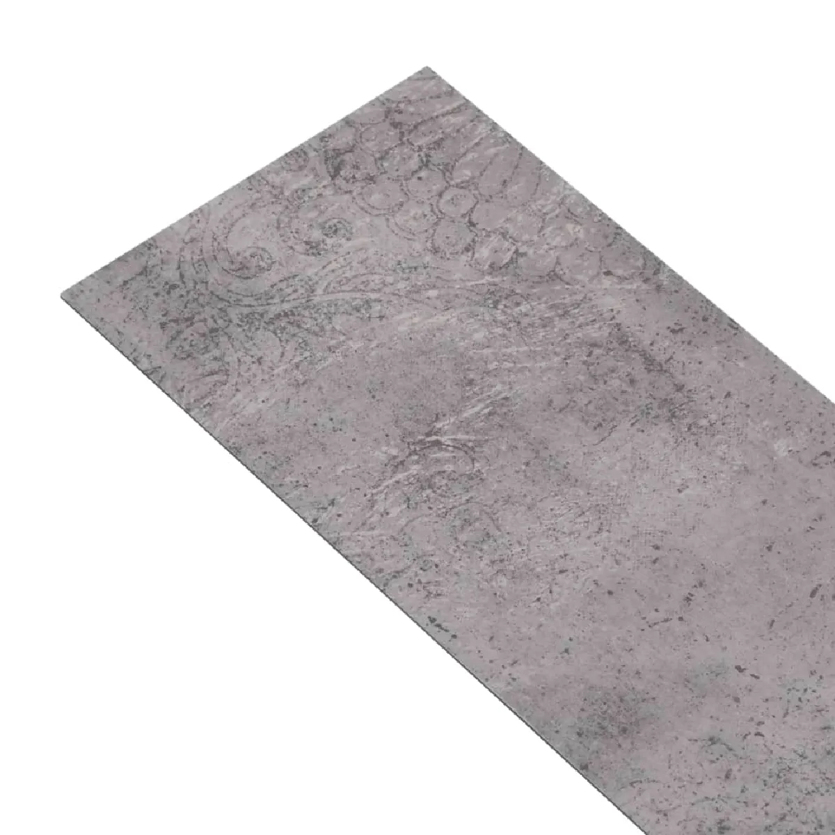 vidaXL Dalles PVC autoadhésif 4,46 m² - Marron ciment