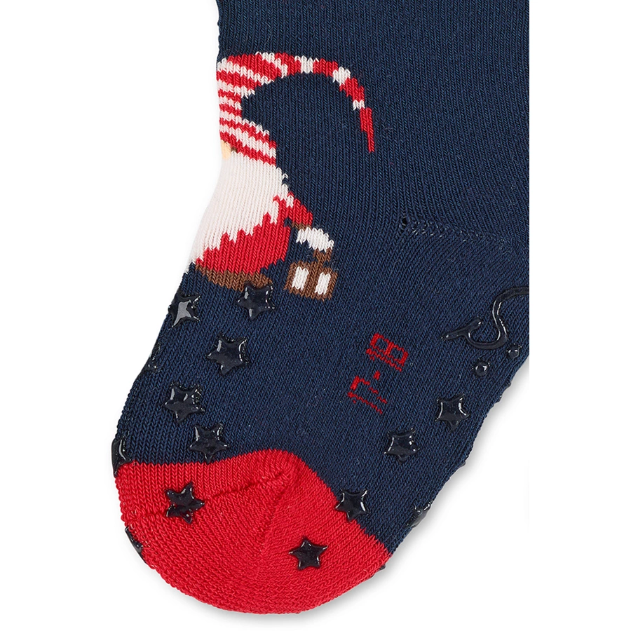 Sterntaler ABS-Krabbelsöckchen Doppelpack Weihnachten marine