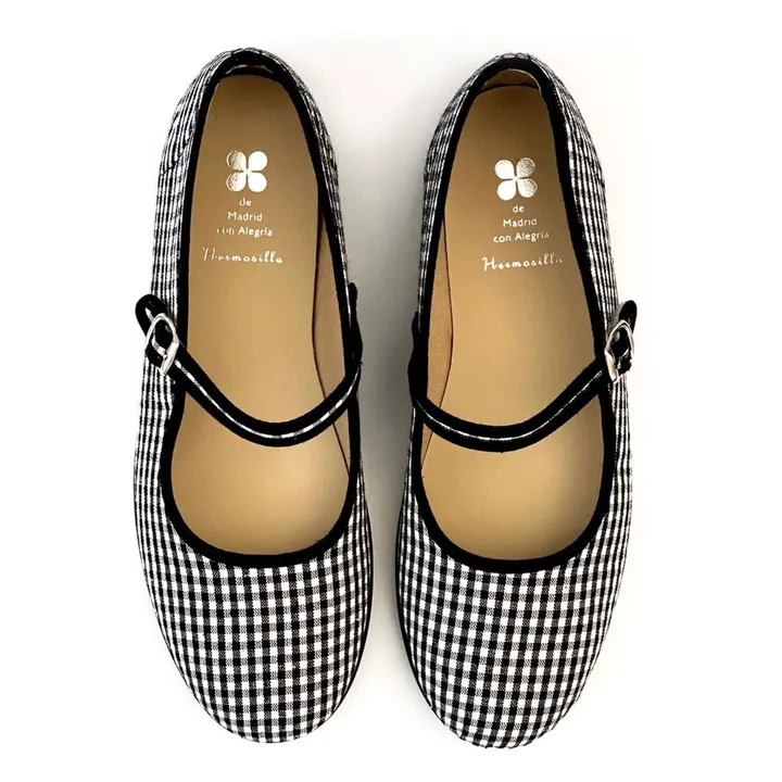 Hermosilla Ballerines Camélia  | Noir