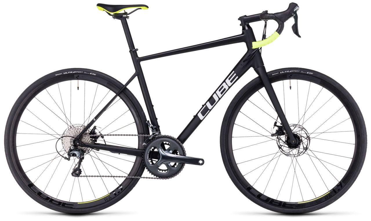 Cube Attain Race black´n´white kaufen | Bike-Discount