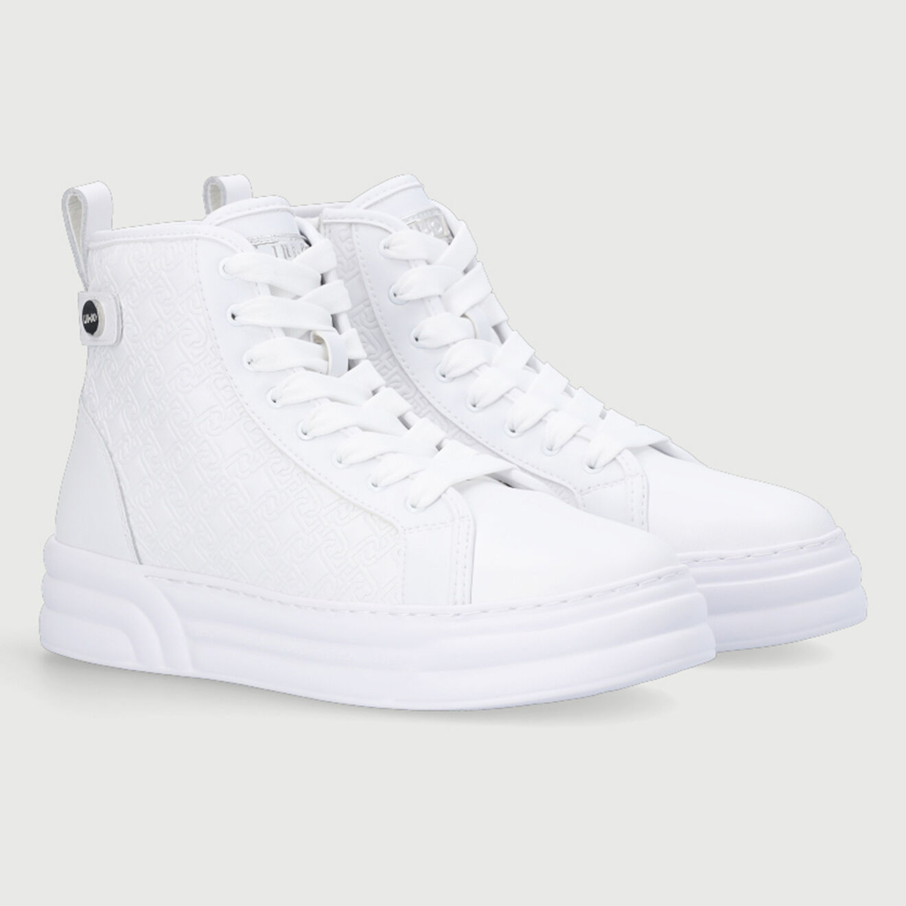 Liu-Jo Sneakers en Cuir Climo blanches