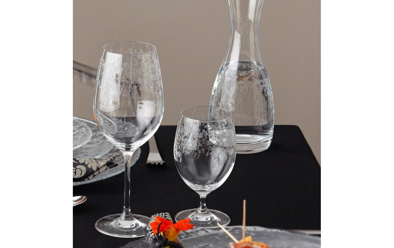 LEONARDO Rotweinglas »Leonardo Rotweinglas Chateau 510 ml« 6 teilig Klarglas mit Gravur stilvoll und edel