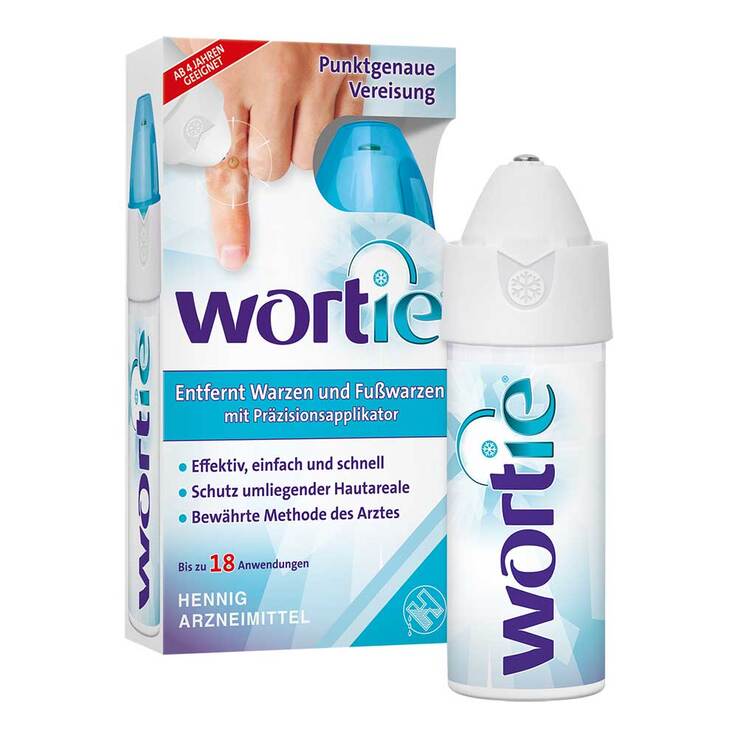 Wortie gegen Warzen und Fußwarzen mit Applikator, 50 ml