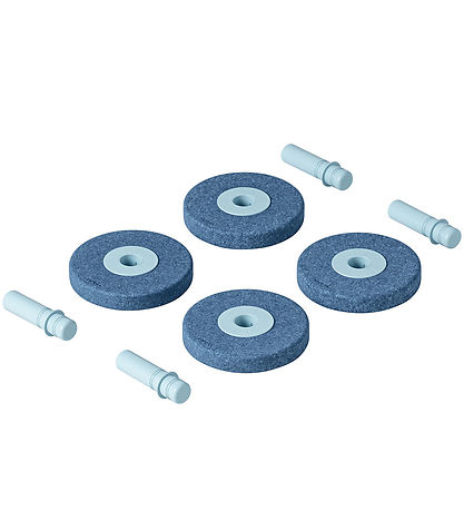 MODU 4x Foam Wheels - 4er-Pack - Deep Blue/Sky Blue