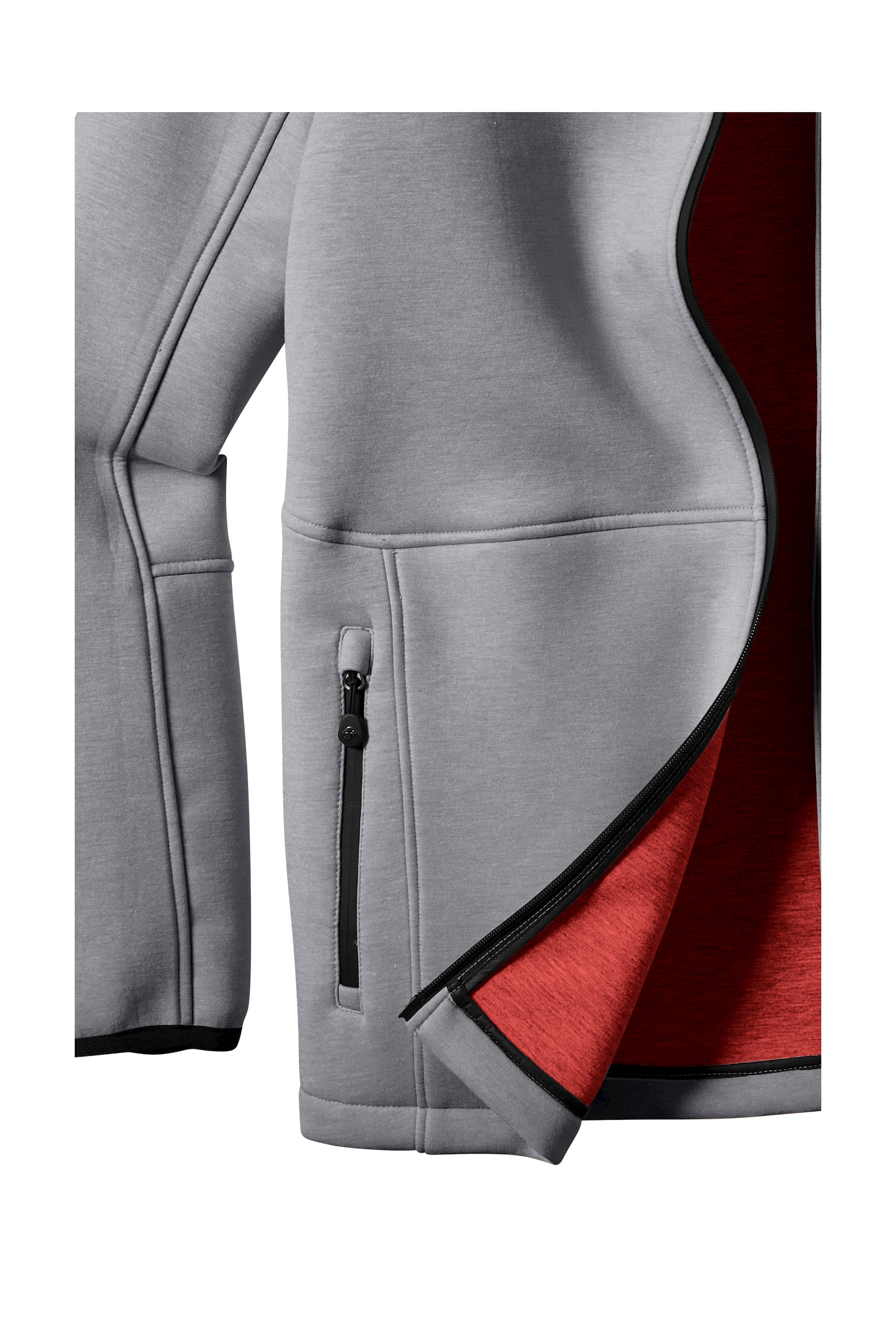 STOY Funktionsjacke »STS 9 MN JCKT« Scubastoff-Jacke mit wasserdichtem 2-Wege-Reissverschluss und Komfort