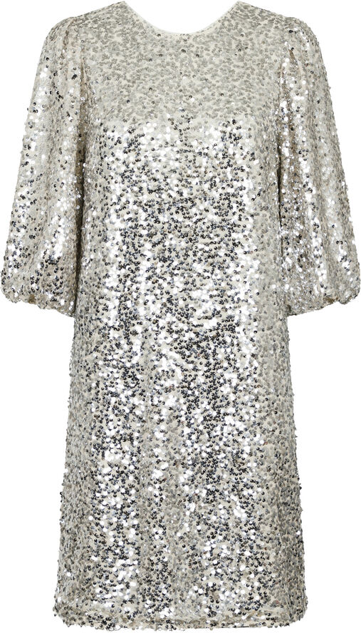 Neo Noir Lassie Sequins Dress Pale gold