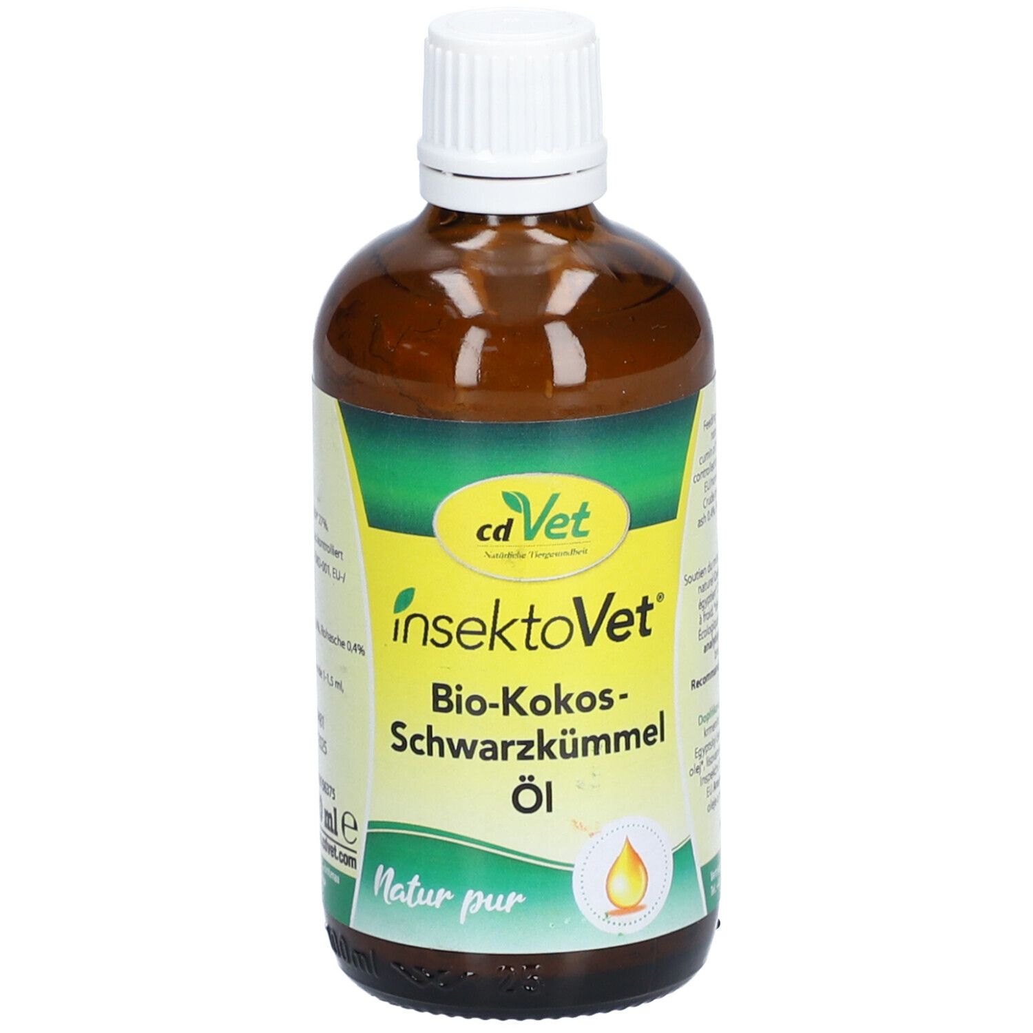 cdVet insektoVet® Bio-Kokos-Schwarzkümmel Öl
