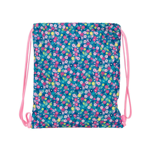 Safta Saco Plano Grande De Benetton Blooming, 350x400m, Rosa/multicolor