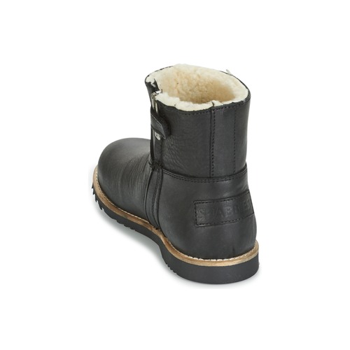 Shabbies - LOW STITCHDOWN LINED - Noir